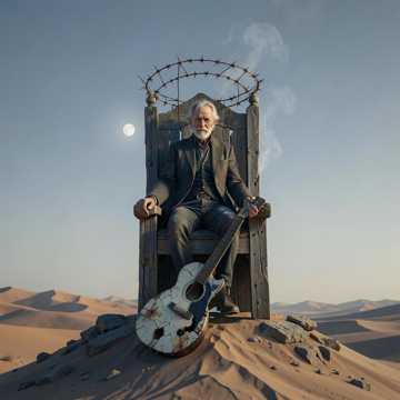 Outlaw country song about an aging outlaw king fac cover