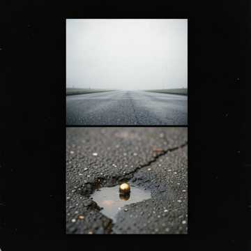 Afro-street rap, deep bass, atmospheric piano, r — AI-generated cover art