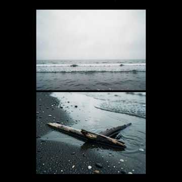 a dark trap beat about the sea cover