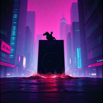 Aggressive, high-energy Trap beat at 150 BPM (75 B cover