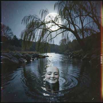 The River Bride — AI-generated cover art