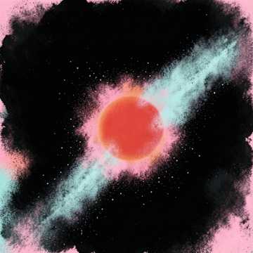 Dark Light — AI-generated cover art