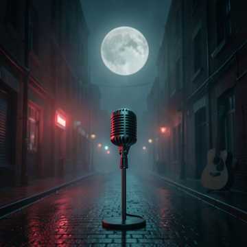 R&B, C minor, 100 BPM, with acoustic guitar, with cover