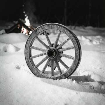 O Turn The Wheel — AI-generated cover art