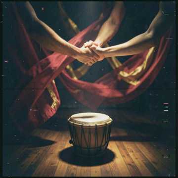 Romantic Urdu dance duet. Male and female singers cover