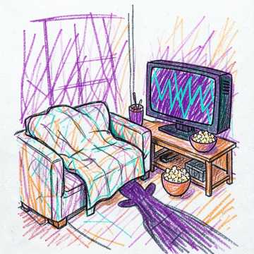 Country, Nowel and Xander watching movies and ho cover