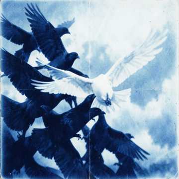Crow and dove cover