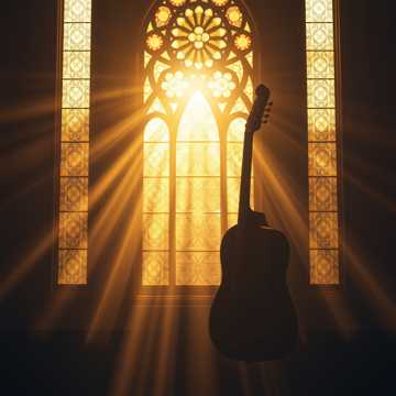 Gospel, B minor, 130 BPM, with bass, acoustic guit cover