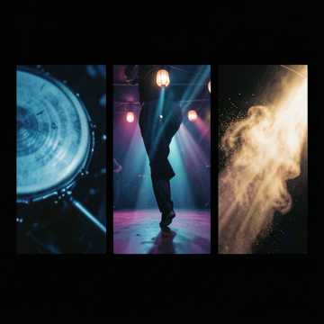 Classical, High-energy Dangdut track with lively — AI-generated cover art