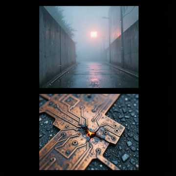 VT-D1 Dark Circuit cover