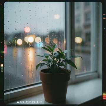 lo-fi, chill piano, ambient rain, lo-fi piano to cover