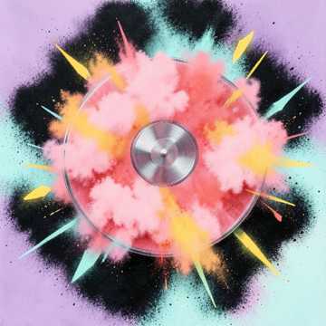 Rap, Dope symphony hip hop beat with turntable s cover