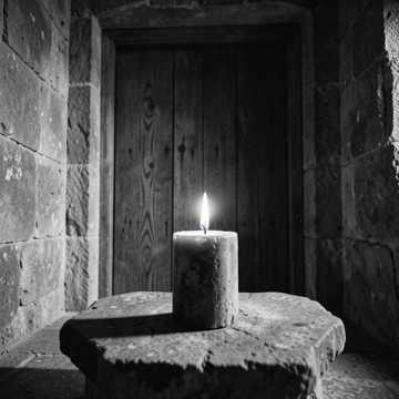 dark ambient, gregorian chant, choir, dark bass, — AI-generated cover art