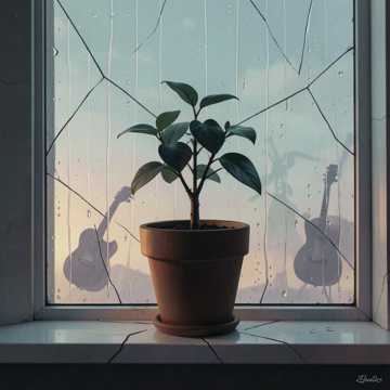 sad and relaxing, Lo-Fi, Relaxing, Dark, Piano, Gu cover