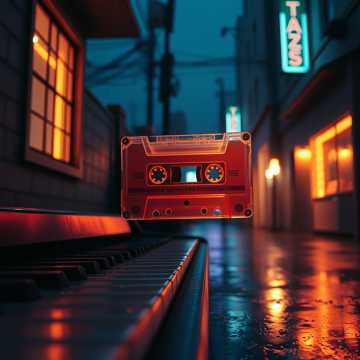 Electronic, Lo-Fi, Melancholic, Dark, Piano, Guita cover