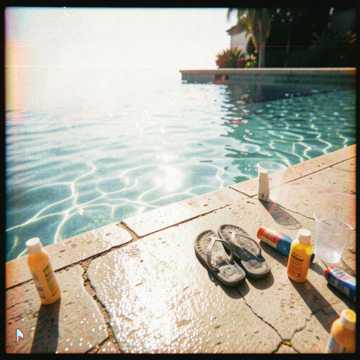 Pool time (Lyric Video) cover