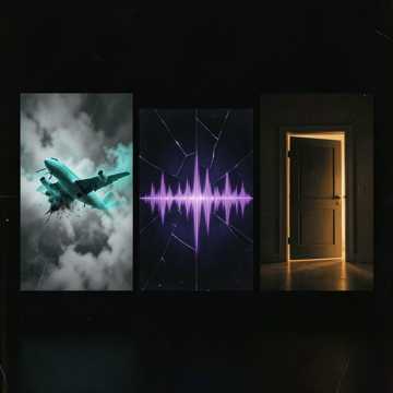 ЛУЧШЕ ПОЗДНО — AI-generated cover art