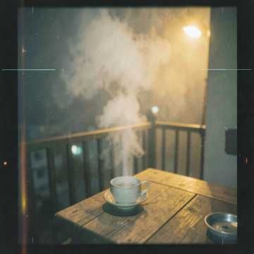 Smoky chill hip-hop, hazy neo-soul vibe, warm de cover