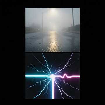 Neon Pulse — AI-generated cover art