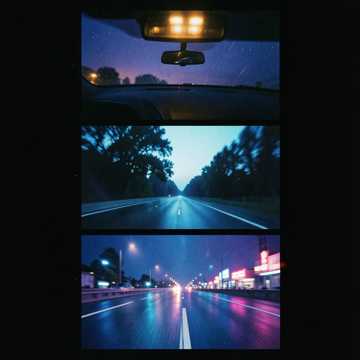 Pop, dreamy synthwave for a night drive cover