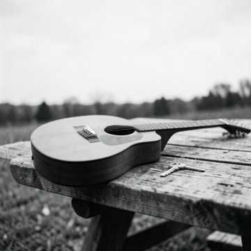solo acoustic guitar, simple warm acoustic folk  cover