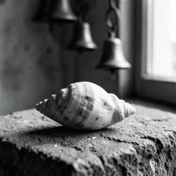 Indian classical devotional, bells, conch shell  cover