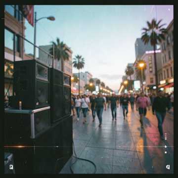 La Movida — AI-generated cover art