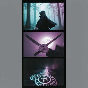 Anime Trap, Dark strategic ninja anime trap at 9 cover