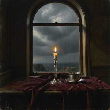 The Rain Inside — AI-generated cover art