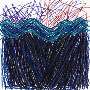 trap, A dark trap beat about the sea, dark atmos — AI-generated cover art