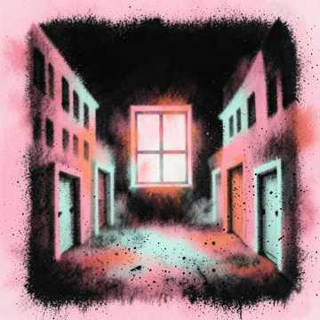 dark hyperpop, glitchcore, heavy distorted synth cover