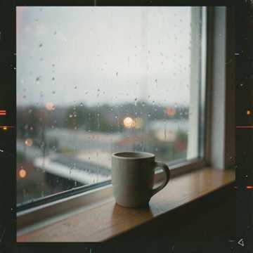 lofi, a calm lofi piano song about rain, soft pi — AI-generated cover art