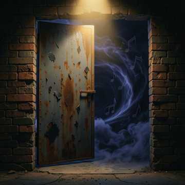 darkness at the door  cover