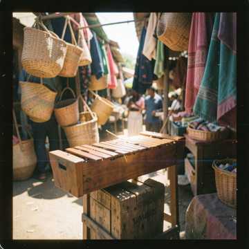 Nollywood cinematic soundtrack, marimba, gentle  cover