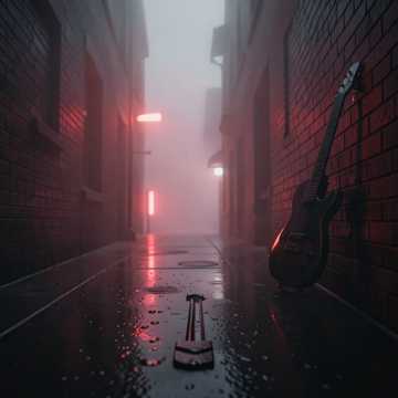 A gritty, emotional mid-tempo hip-hop beat. Melanc cover