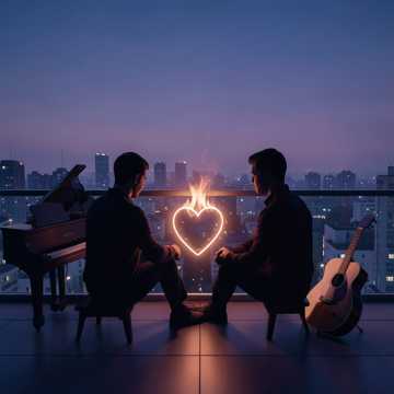 romantico love, Pop, R&B, Piano, Guitar cover