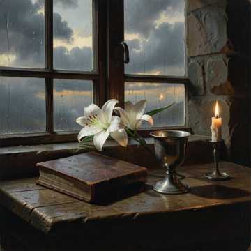 After the rain cover