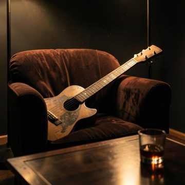 Jazz, Relaxing, Dark, Guitar cover
