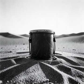 Desert Call at Dawn — AI-generated cover art